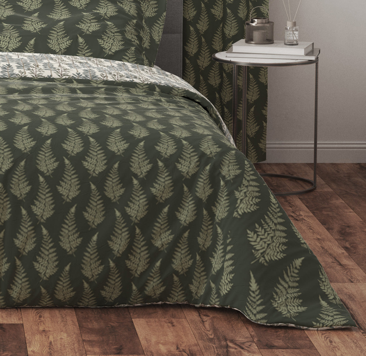 Bohemian Vintage Retro Booti Floral Cotton Reversible Quilt Cover Set - Adore India