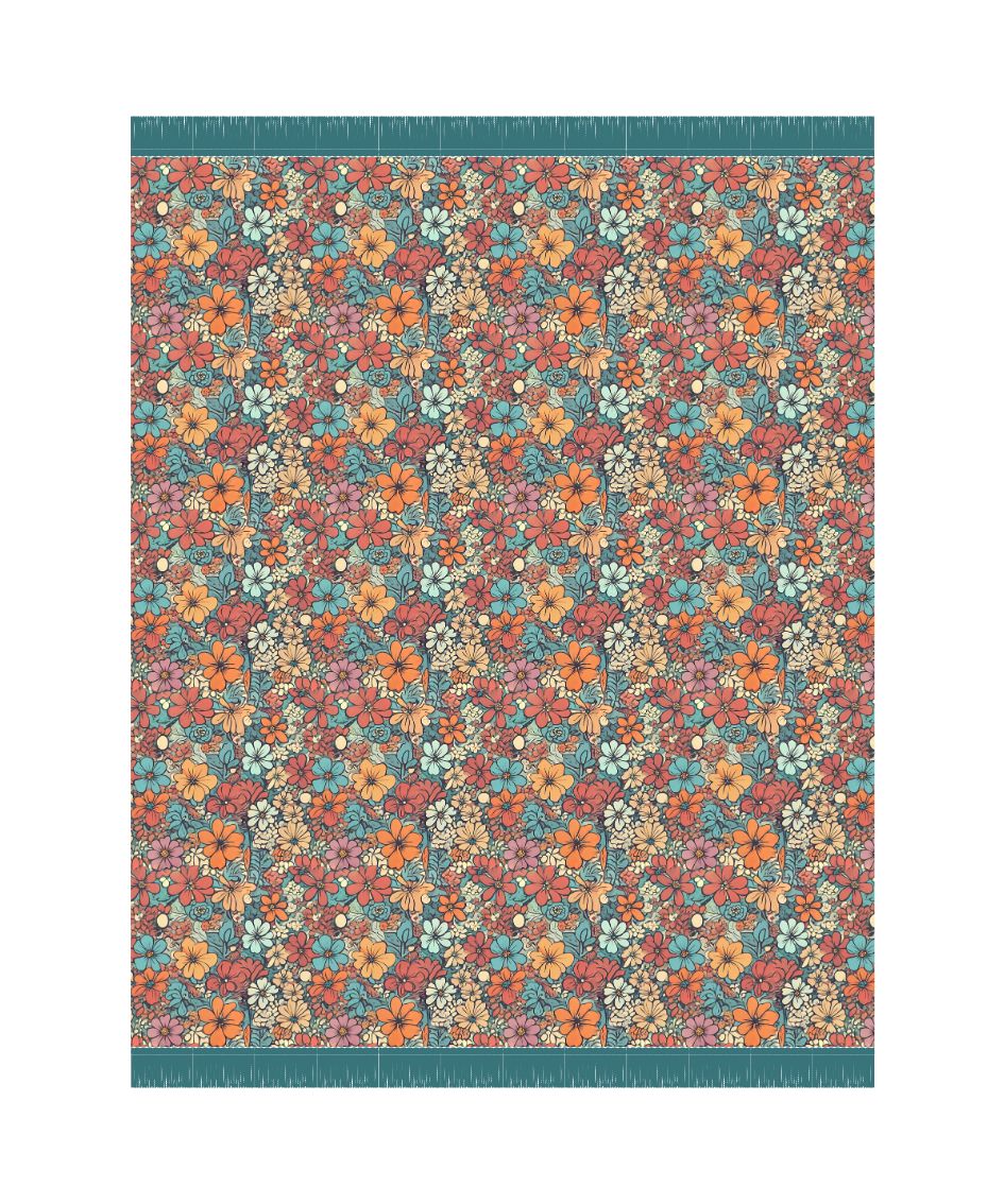 Beautiful Floral Geometrical Velvet Throw Cushion Set - Adore India   