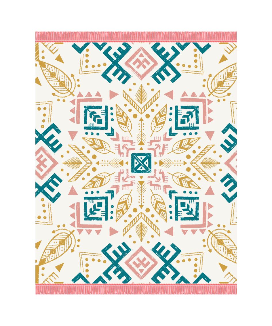 Beautiful Floral Geometrical Velvet Throw Cushion Set - Adore India   