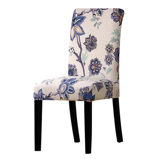 Magical Floral Printed Stretchable Chair Protector Cover - Adore India   