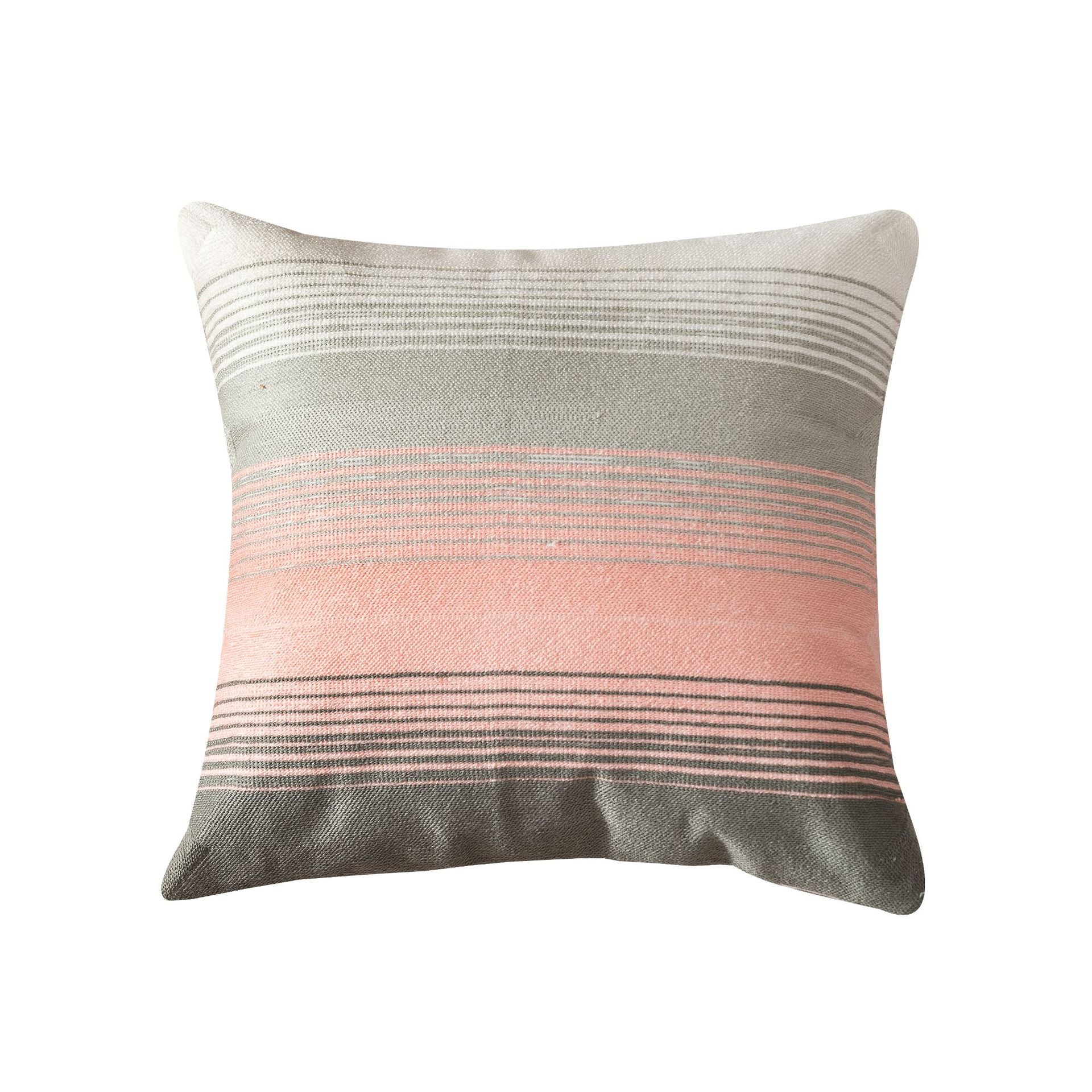 Nordic Bohemian Geometrical Full Embroidered Cushion Cover - Adore India   