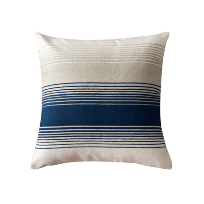 Nordic Bohemian Geometrical Full Embroidered Cushion Cover - Adore India   