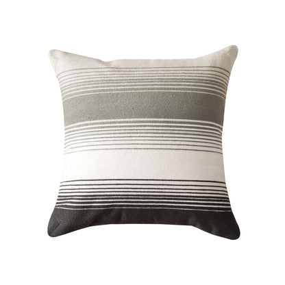 Nordic Bohemian Geometrical Full Embroidered Cushion Cover - Adore India   