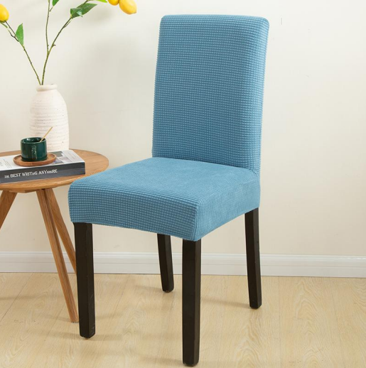 Color Blue Stretchable Chair Protector Cover