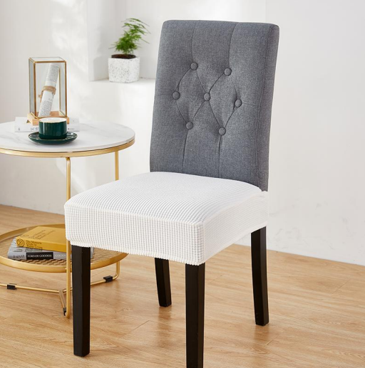 Color White 2 Stretchable Chair Protector Cover