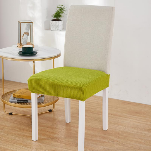 Color Yellow Green Stretchable Chair Protector Cover