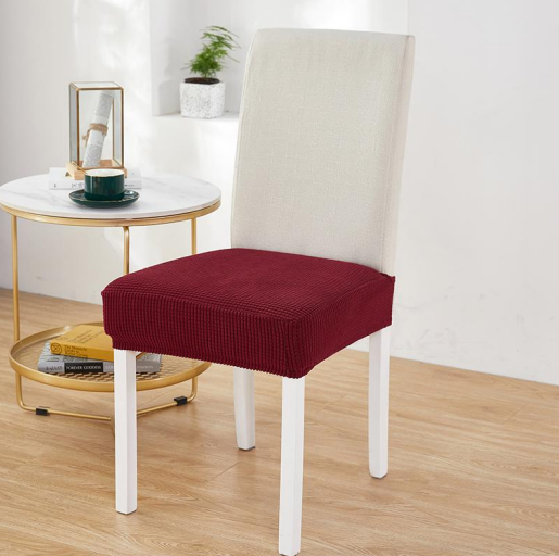 Color Burgundy 2 Stretchable Chair Protector Cover