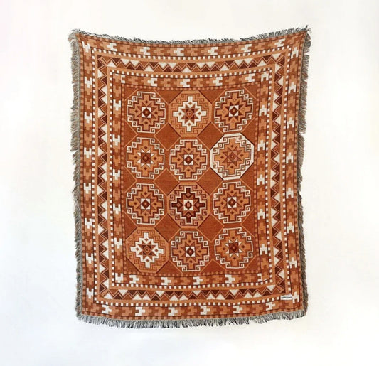 Kocha Bohemian Cotton Picnic Rug Blanket Tapestry - Adore India   