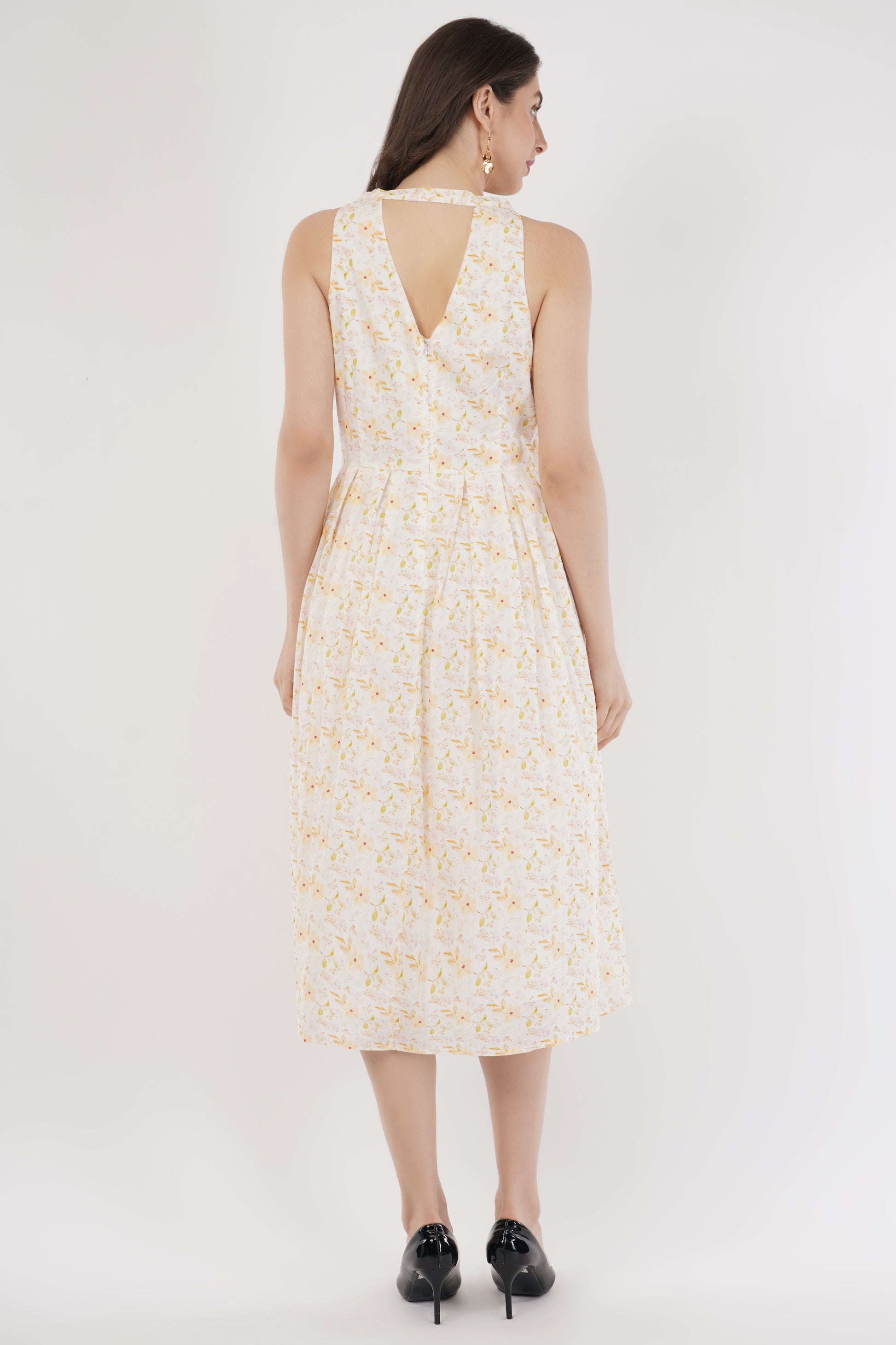Beatrice Cotton Floral Summer Dress