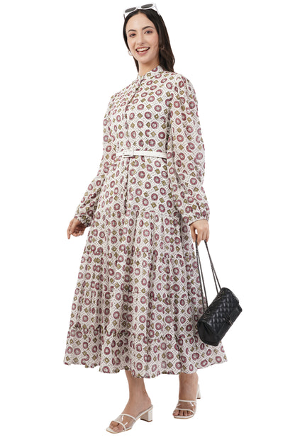 Hand Block Printed Cotton Shirt Dress – Vintage Jewel