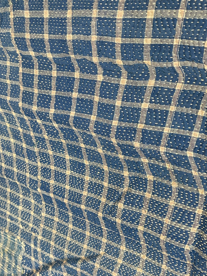 Indian Handmade Cotton Reversible Vintage Kantha Quilt Bedspread Throw- Anita - Adore India   