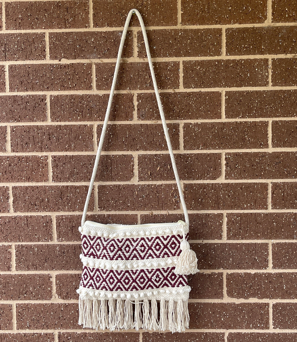 Handmade Boho Small Shoulder Bags Stylish Sling Beach Bags Wholesale