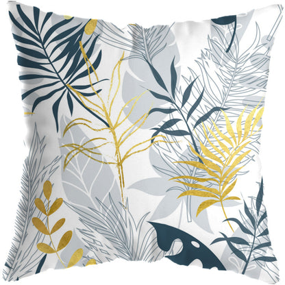 Colourful Tropical Plant Cushion Cover - Adore India   