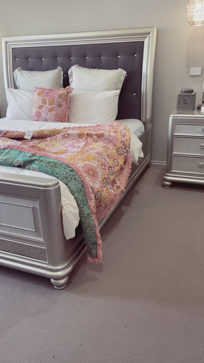 Shoreline Floral Bohemian Picnic Rug Blanket Tapestry