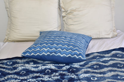 Block Print Heavy Cotton Dari Cushion Cover 65x65cm- IB65-2 - Adore India   