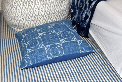 Block Print Heavy Cotton Dari Cushion Cover 65x65cm- IB65-7 - Adore India   