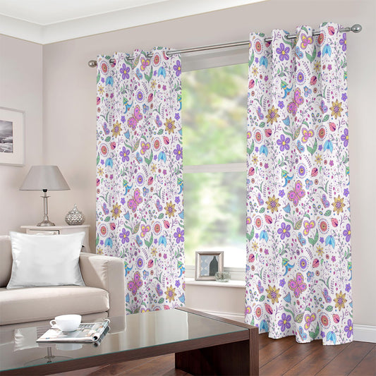 Grommet Curtains (Large Size) - Adore India   