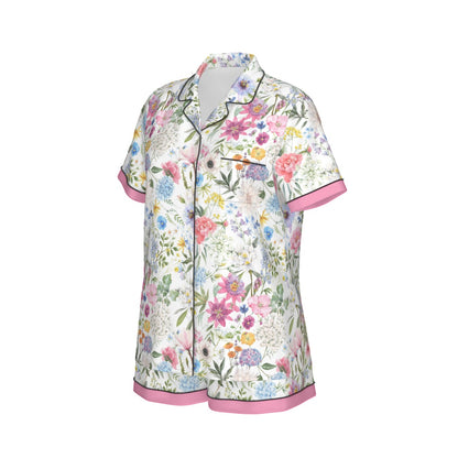 Bohemian Exotic Women's Silky Sleepwear Set - Adore India   