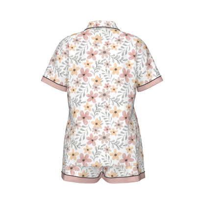 Bohemian Water Colour Women's Silky Sleepwear Set - Adore India   