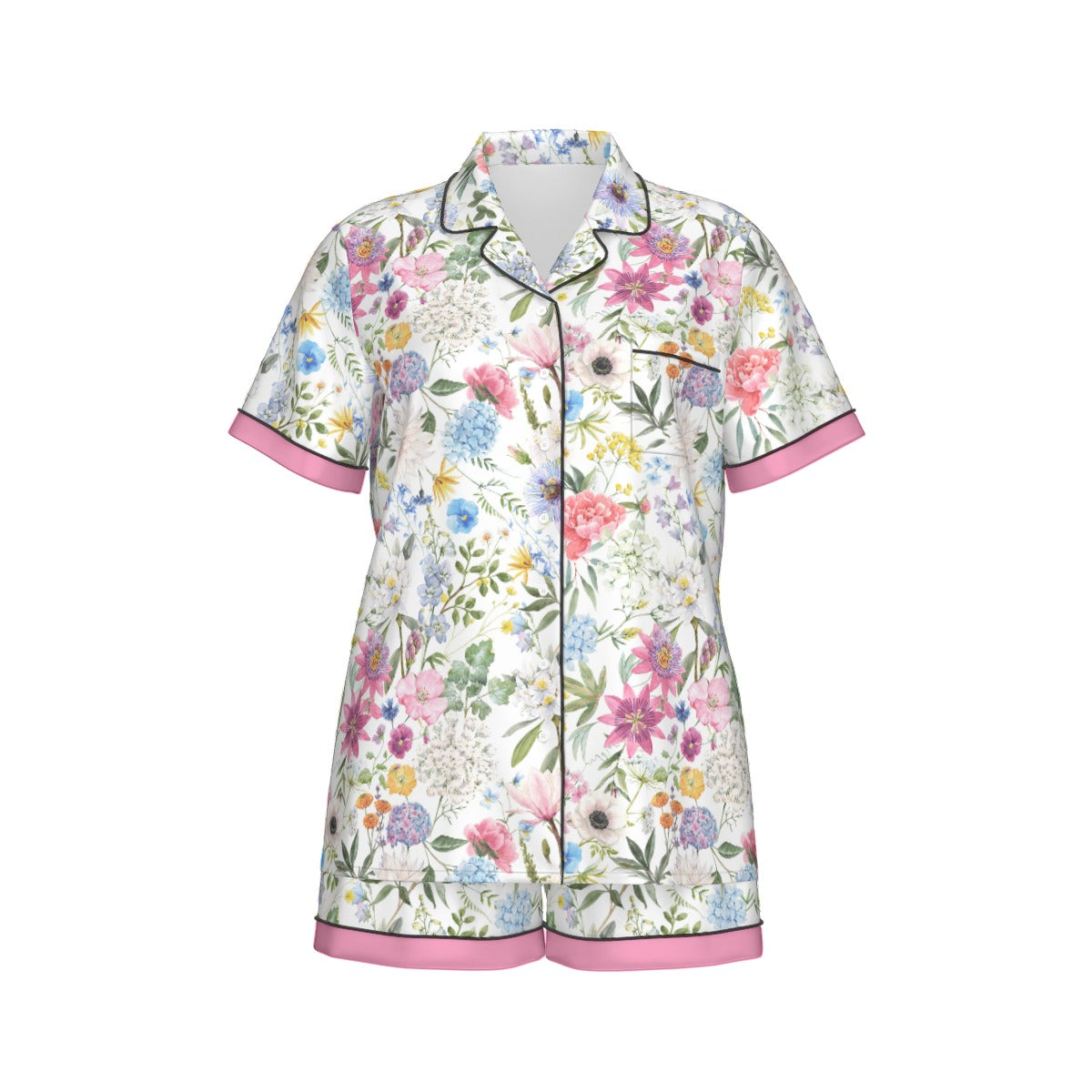 Bohemian Exotic Women's Silky Sleepwear Set - Adore India   