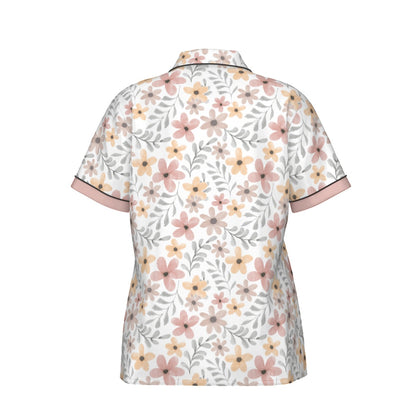 Bohemian Water Colour Women's Silky Sleepwear Set - Adore India   