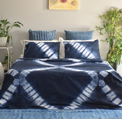 Hope Hand Tie and Dyed Doona Cover Set - Adore India   