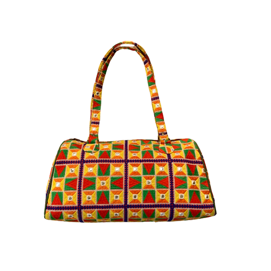 Indian Handmade Bohemian Vintage Tribal Banjara Hippy Shoulder Bag-18 - Adore India   