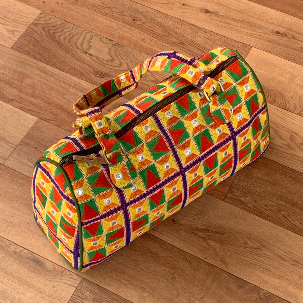 Indian Handmade Bohemian Vintage Tribal Banjara Hippy Shoulder Bag-18 - Adore India   