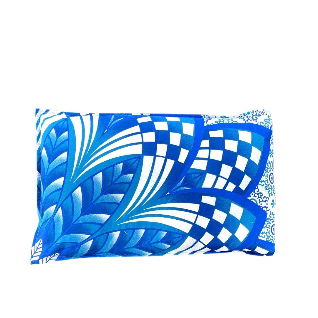 Handmade GL Ganesh Blue Mandala Cotton Pillow Set 2Pcs - Adore India   