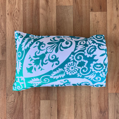 Brahma Turquoise Cotton Mandala Pillow Set 2Pcs - Adore India   