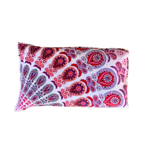 Harmony Pink Cotton Mandala Pillow Set 2Pcs - Adore India   