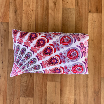 Harmony Pink Cotton Mandala Pillow Set 2Pcs - Adore India   