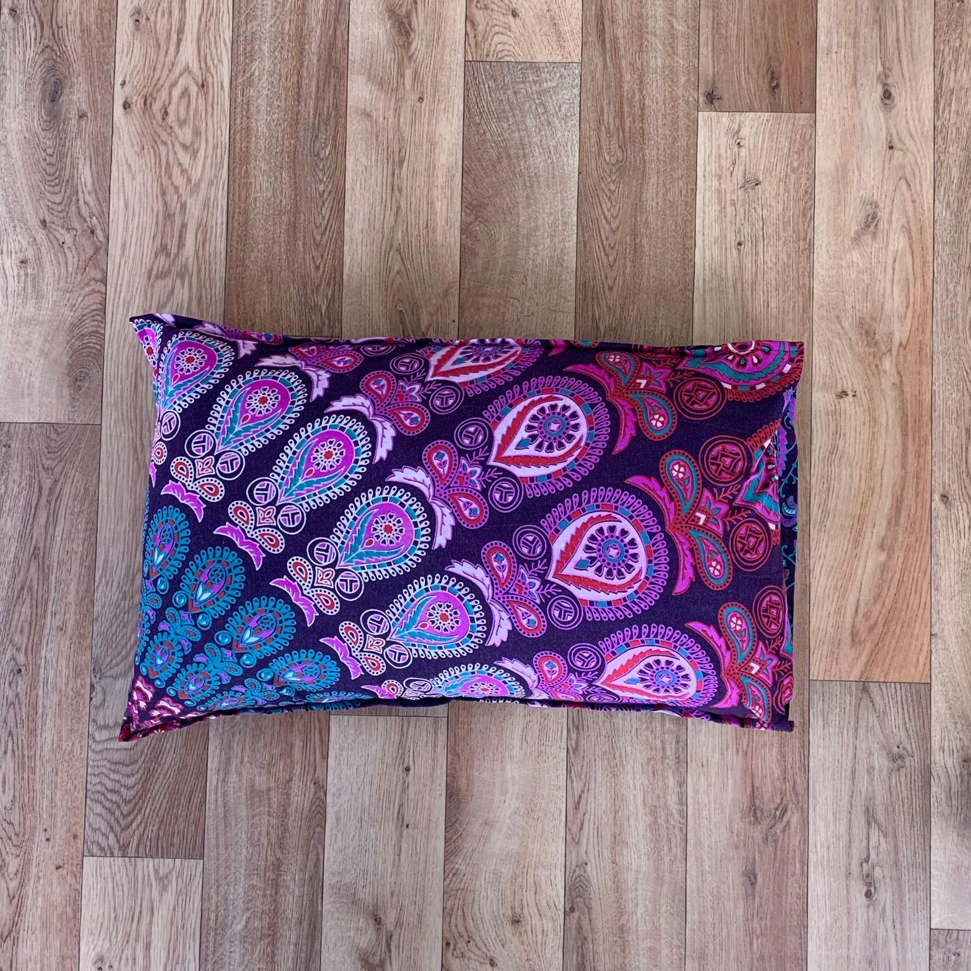 Harmony Purple Cotton Mandala Pillow Set 2Pcs - Adore India   