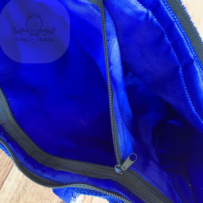 Handmade Crochet Bohemian Vintage Tribal Banjara Hippy Shoulder Bag-3 - Adore India   