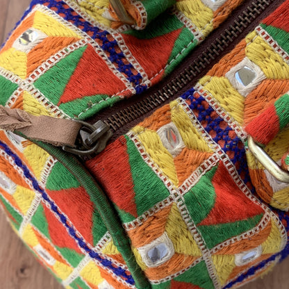 Indian Handmade Bohemian Vintage Tribal Banjara Hippy Shoulder Bag-18 - Adore India   
