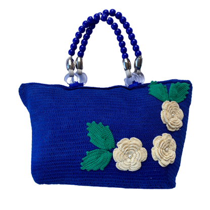 Handmade Crochet Bohemian Vintage Tribal Banjara Hippy Shoulder Bag-3 - Adore India   