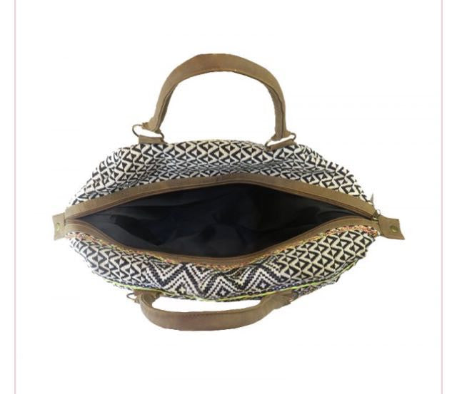 Boho Hippe Zig Zag Bag - Adore India   
