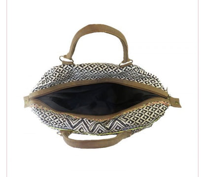Boho Hippe Zig Zag Bag - Adore India   