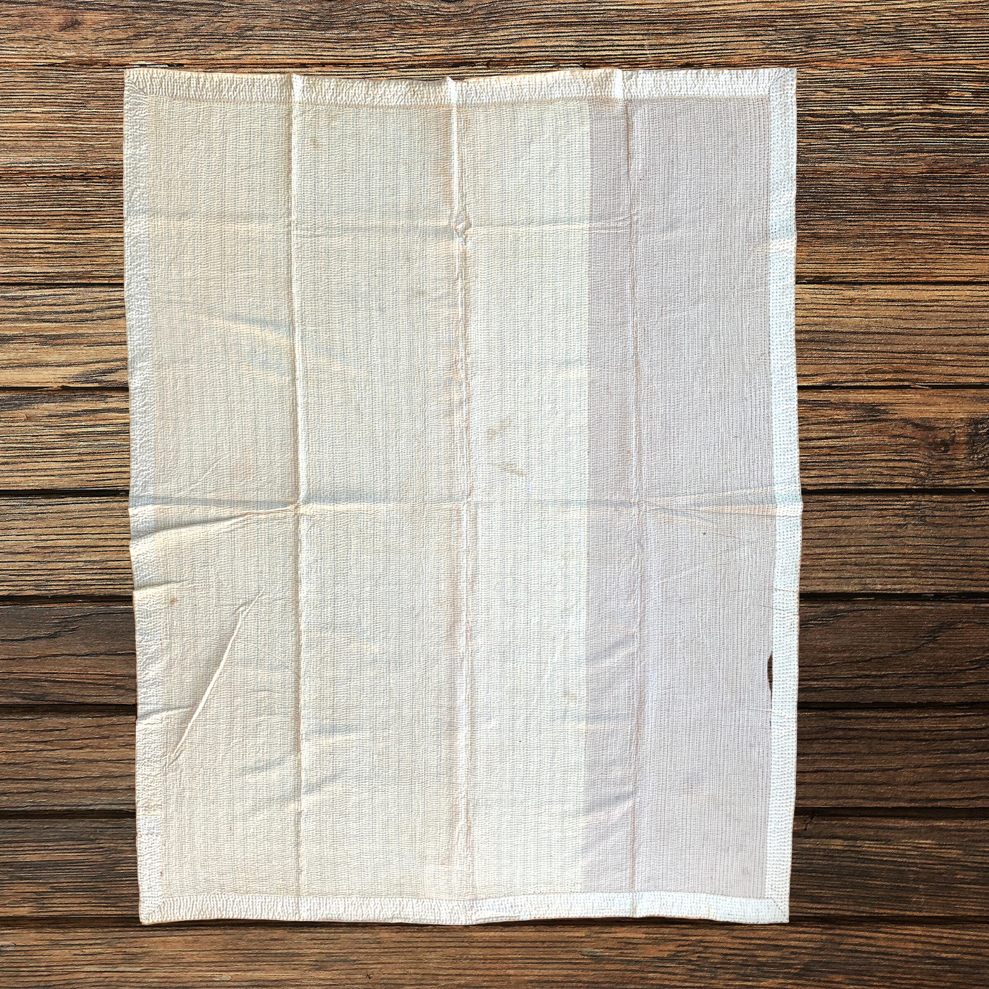 Indian Handmade Reversible Vintage Kantha Quilt Bedspread Meena - Adore India   