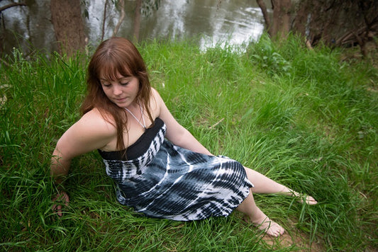 Tie and Dye Bohemian Dress Bulk Lot - Adore India   