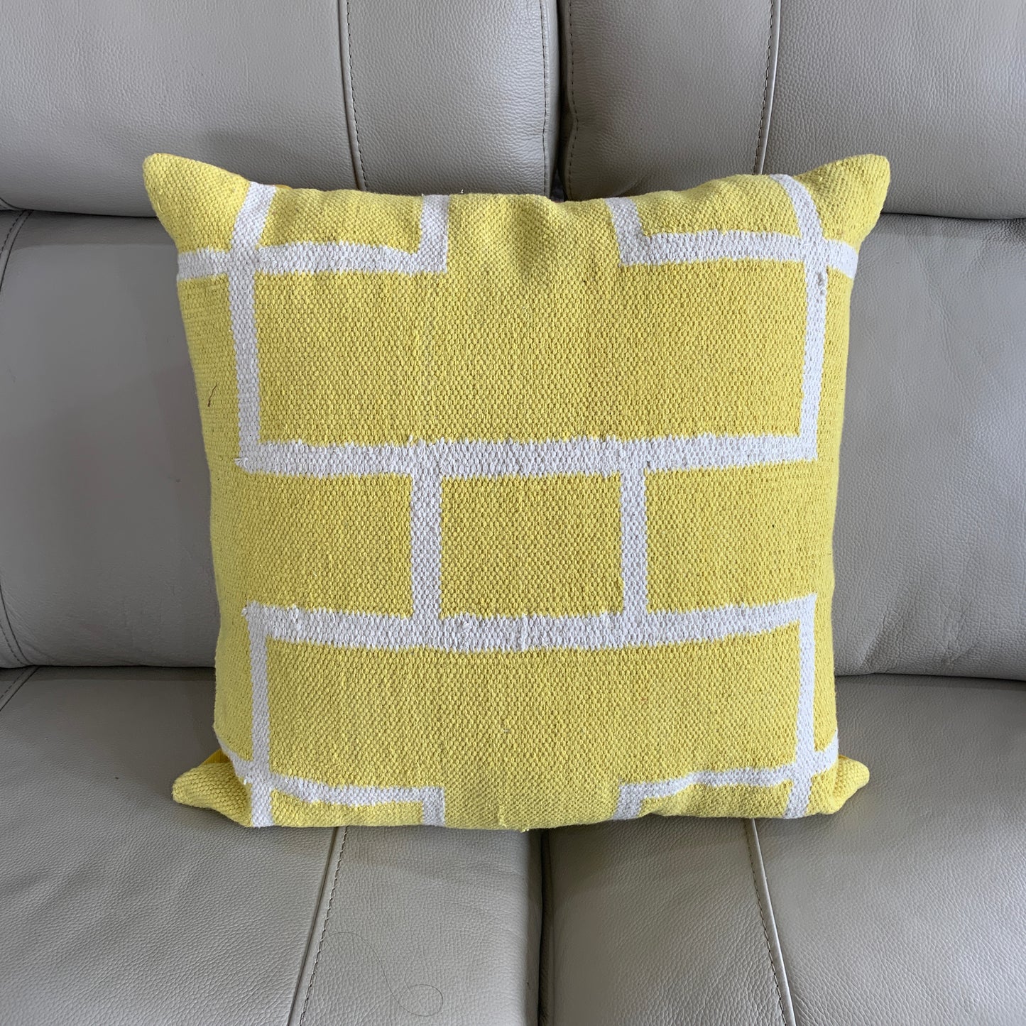 Indian Handmade Vintage Kantha Cotton Cushion Cover 50cm -118 - Adore India   