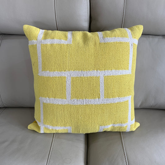 Indian Handmade Vintage Kantha Cotton Cushion Cover 50cm -118 - Adore India   