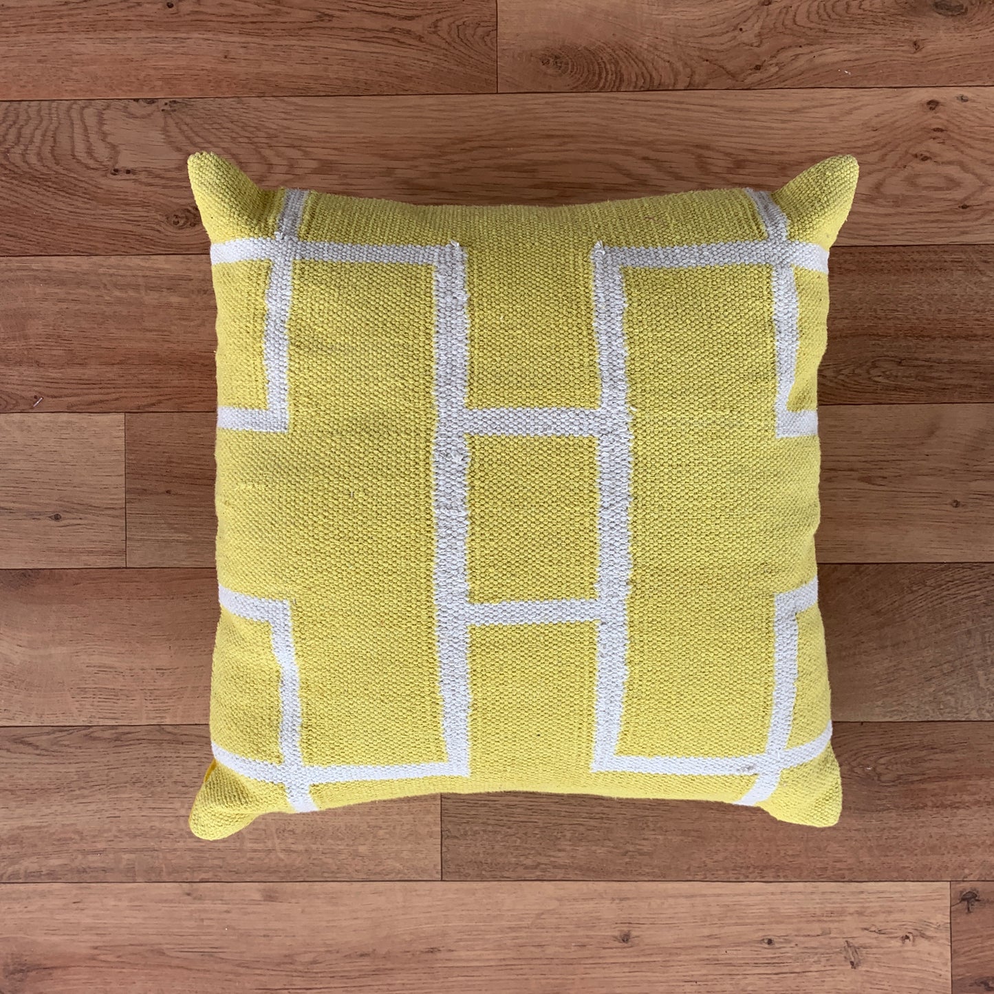 Indian Handmade Vintage Kantha Cotton Cushion Cover 50cm -118 - Adore India   